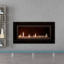 Apex Fires Cirrus X1 HE Black Glass Pebble Hole in the Wall Gas Fire _ apex