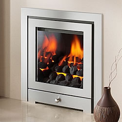 Crystal Fires Gem Royale Open Fronted 3 Sided Gas Fire
