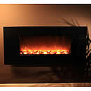 Apex Rio Glass Hang on the Wall Electric Fire