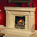 Aurora Marble Marquis Fireplace Surround