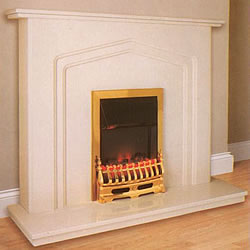 Inferno Fires Infinity Marble Fireplace