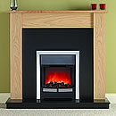 x Bemodern Penshaw Eco Electric Fireplace Suite