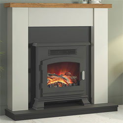 Flare by Bemodern Ravensdale Electric Fireplace Suite