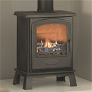 X DISC - 210421 - Broseley Hereford LPG Cast Iron Gas Stove