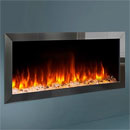 Costa Fires Atlantis MF Black Nickel Trim Hole in Wall Electric Fire _ costa-fires