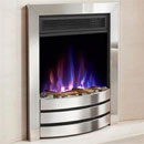 Costa Fires Challenger Silver Contemporary Electric Fire _ costa-fires