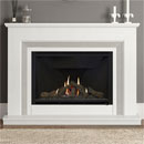 Elgin and Hall Cassius 950 White Grey Marble Gas Fireplace Suite _ gas-fireplace-suites