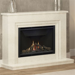 Elgin and Hall Wayland 950 Marble Gas Fireplace Suite