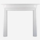 Eko Fires 7020 Regent 43 White Wooden Fireplace Surround _ solid-and-veneered-wood-surrounds