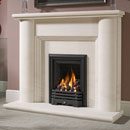 x Elgin and Hall Avora Limestone Fireplace