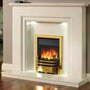 x Elgin and Hall Evita Marble Fireplace