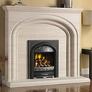 X DISC - 110521 - Pureglow Wychbury Slimline Gas Fireplace Suite