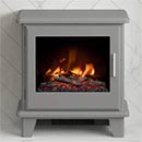 Flare by Bemodern Southgate Dark Grey Electric Stove _ electric-stoves