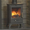 Gallery Classic 5 ECO Multi Fuel Wood Burning Black Stove _ gallery-fireplaces