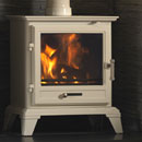 Gallery Classic 8 ECO Multi Fuel Wood Burning White Stove