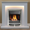 Gallery Hutton Arctic White Marble Fireplace _ gallery-fireplaces