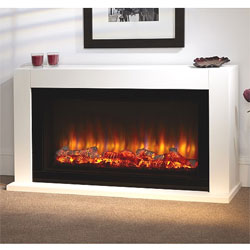 Suncrest Cleadon Electric Fireplace Suite Cheapest Price Uk