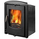 x Graphite 6.9Kw Inset Convector Multifuel Wood Stove