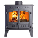 X *DISC* 140322 Hunter Stoves Herald 80B Wood Burning Boiler Stove