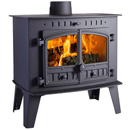 X DISCONTINUED Hunter Stoves High Output Inglenook Multi Fuel Wood Burning Stove