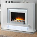 Apex Fires Seapearl Electric Fireplace Suite