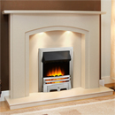 Lumia Stacey Electric Fireplace Suite