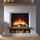 x OER Fireplaces Hudson Electric Fireplace Suite
