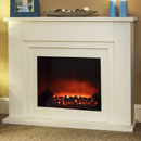 X - DISCONTINUED - Suncrest Bedale Electric Fireplace Suite