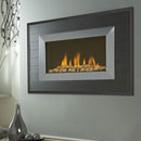 xDiscontinued - Verine Marcello Hole in the Wall Stainless Trim Balanced Flue Gas Fire