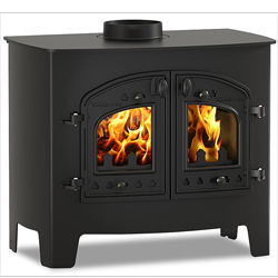 Villager A Flat Wood Burning Stove