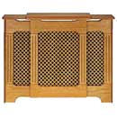 Winther Browne Classic Adjustable Oak Radiator Cover