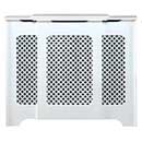 Winther Browne Classic Adjustable White Radiator Cover