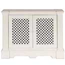 Winther Browne Henley Medium White Radiator Cover