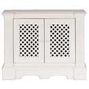 Winther Browne Henley Small White Radiator Cover