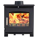Woolly Mammoth 5 Widescreen BLACK Multifuel Stove MK3 _ woolly-mammoth