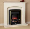 x Bemodern Lusso Electric Fireplace Suite